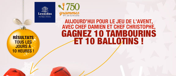 750g.com - Jeu facebook 750 Grammes