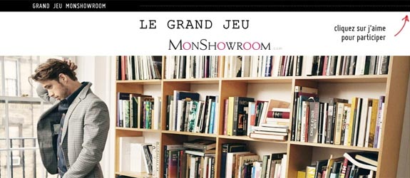 Monshowroom.com - Jeu facebook MonShowroom Homme