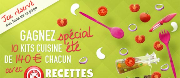 Recettesapprouvees.com - Jeu facebook Recettes Approuvées