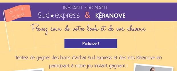 Sudexpress.com - Jeu facebook Sud express