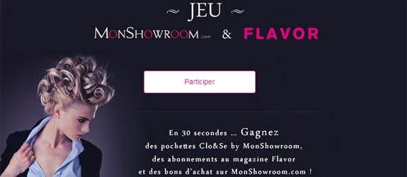 Monshowroom.com - Jeu facebook MonShowroom